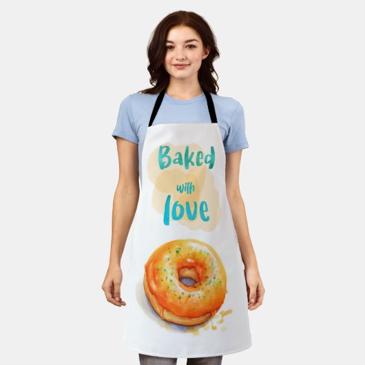 gebacken mit Liebe Schürze (Getragen)