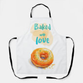 gebacken mit Liebe Schürze (Vorderseite)