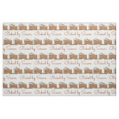 Gebacken mit Personalisiertem Karottenkuchen Stoff (Fat Quarter (45,7 x 55,9 cm))
