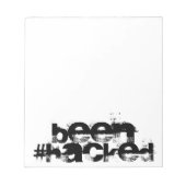 gebacken notizblock (Vorderseite)