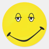 gebacken runder aufkleber (Vorderseite)