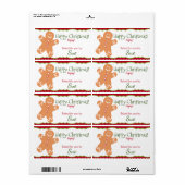 Gebacken von IHNEN Weihnachts-Cookie Geschenketike (Vorne)