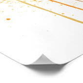Gebackene Bohnen Poster (Ecke)