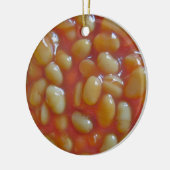 Gebackene Bohnen-Verzierung Keramikornament (Links)