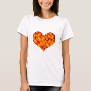 Gebackene Bohnenherz T-Shirt