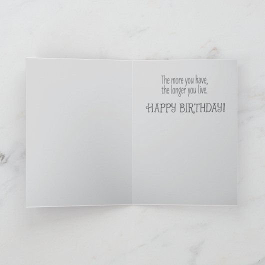 Gebackene Cowboy-Geburtskarte Karte (Innenseite)