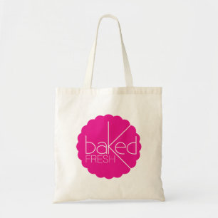 Gebackene frische Logobäckertasche Tragetasche