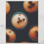 Gebackene Kuchen, Bäckerei, Kuchenwerbung Flyer (Hinten)