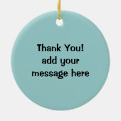 Gebackener Plattennachtisch des Keramikornament (Hinten)