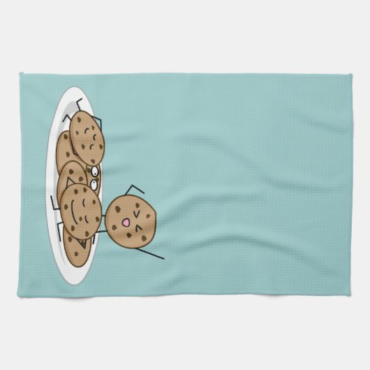 Gebackener Plattennachtisch des Küchentuch (Horizontal)