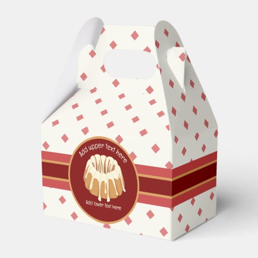 Gebackener Schwamm - Glazed Ring - Ihre Veranstalt Geschenkschachtel (Vorderseite)