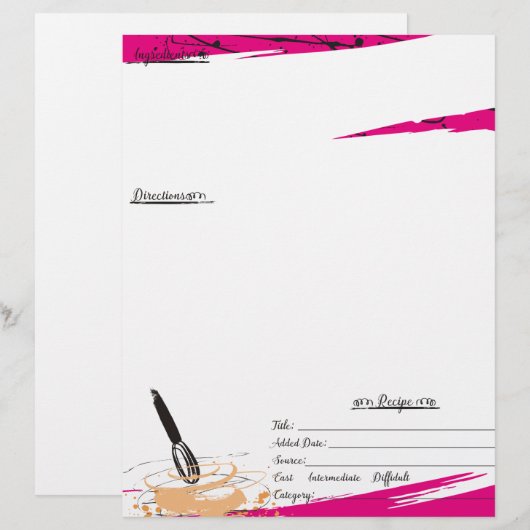 Gebackenes Backbacken (Vorne/Hinten)