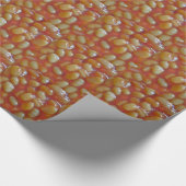 Gebackenes Bohnen-Packpapier Geschenkpapier (Ecke)