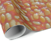 Gebackenes Bohnen-Packpapier Geschenkpapier (Rolleneckpunkt)