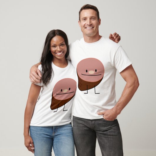 Gebackenes geräuchertes Schweinefleisch des T-Shirt (Unisex)
