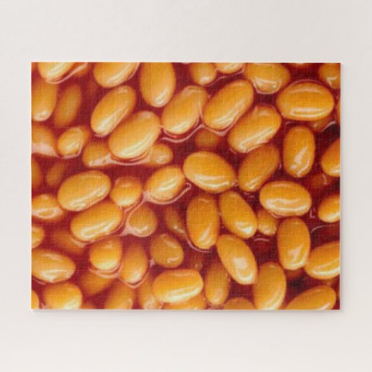 Gebackenes Puzzle der Bohnen (Horizontal)