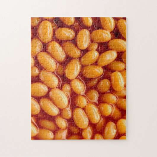 Gebackenes Puzzle der Bohnen (Vertikal)