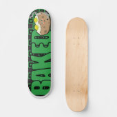 Gebackenes Skateboard (Vorderseite)