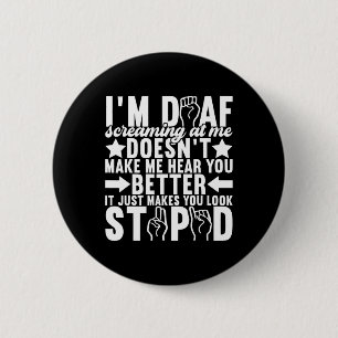 Gebärdenes Bewusstsein für die Gebärdensprache 11 Button