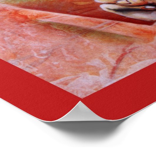 Gebärdensprache 2 poster (Ecke)