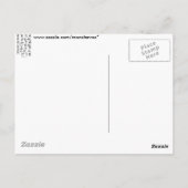 Gebärdensprache Alphabet Postkarte (Rückseite)