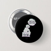Gebärdensprache ASL American Hand Talking Awarenes Button (Vorne & Hinten)