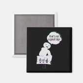 Gebärdensprache ASL American Hand Talking Awarenes Magnet (Vorderseite/Rückseite)