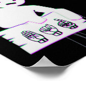 Gebärdensprache ASL American Hand Talking Awarenes Poster (Ecke)