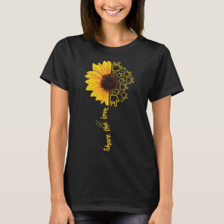 Gebärdensprache - ASL - Amerikanische Sonnenblume  T-Shirt