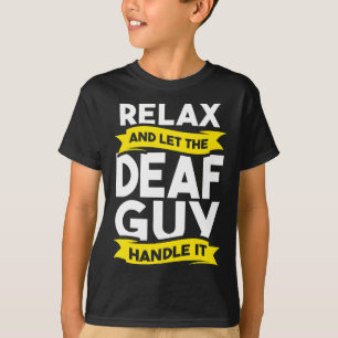 Gebärdensprache Gehörlosigkeitsbewusstsein Hörverl T-Shirt