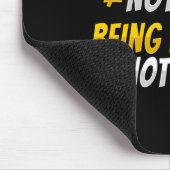 Gebärdensprache Handgeste Gehörlos Gehörverlust Be Mousepad (Ecke)