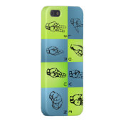 Gebärdensprache iPhone Fall Hülle (Rückseite rechts)