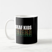 Gebärdensprache Kaffeetasse (Links)