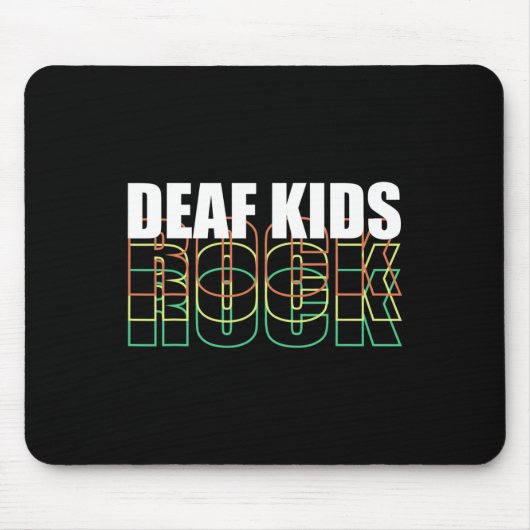 Gebärdensprache Mousepad (Vorne)