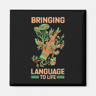 Gebärdensprache zum Leben erwecken Amerikanische G Magnet