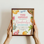 Gebärdensschild am Strand, Party Zeitschrift Pool Poster