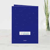 Gebärdente Karte mit Alien (Rückseite)