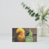 Gebärende Vögel Visitenkarte (Stehend Vorderseite)