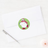 Gebärgeschenke Runder Aufkleber (Umschlag)