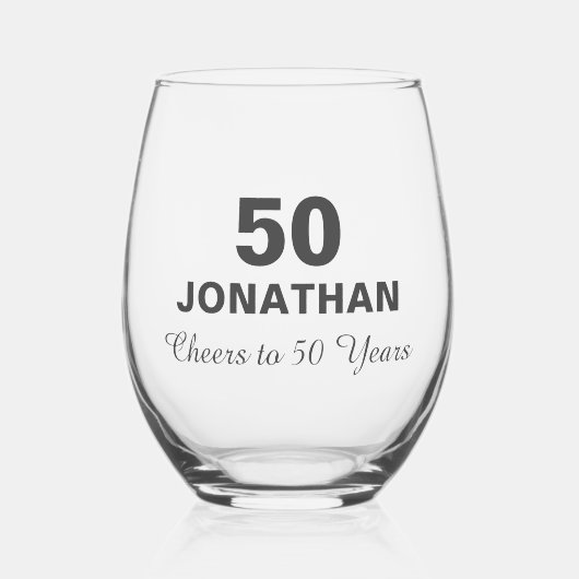 Gebärmutterhalsglas Weinglas Ohne Stiel (Vorderseite)