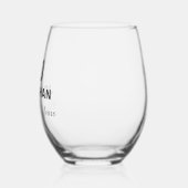 Gebärmutterhalsglas Weinglas Ohne Stiel (Links)