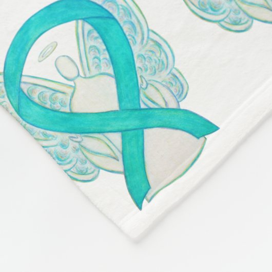 Gebärmutterhalskrebs Fleecedecke (Ecke)