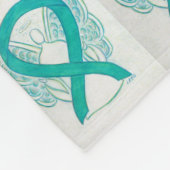 Gebärmutterhalskrebs Fleecedecke (Ecke)