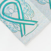 Gebärmutterhalskrebs Fleecedecke (Ecke)