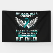 Gebärmutterhalskrebs Frauen Banner (Horizontal)