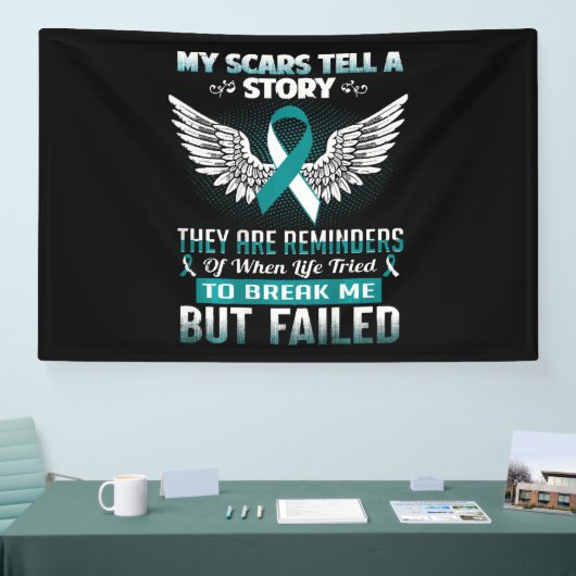 Gebärmutterhalskrebs Frauen Banner (Messe)