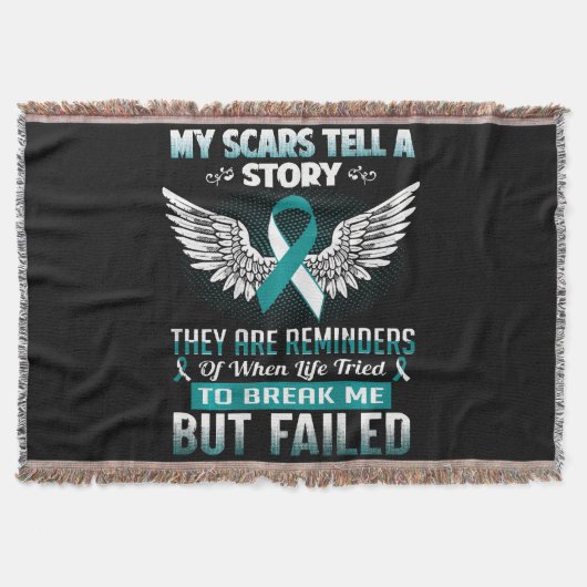 Gebärmutterhalskrebs Frauen Decke (Vorderseite)