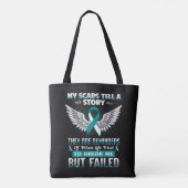 Gebärmutterhalskrebs Frauen Tasche (Rückseite)