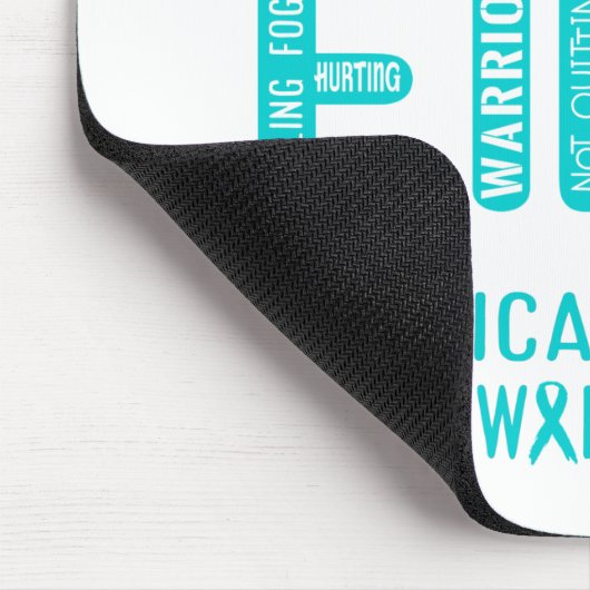 Gebärmutterhalskrebs - ICH BIN FINE Mousepad (Ecke)