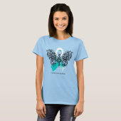 Gebärmutterhalskrebs T-Shirt (Vorne ganz)